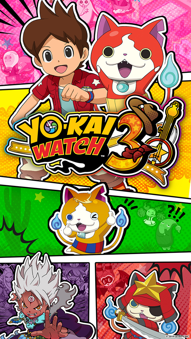 my.nintendo.com/Wallpaper - YO-KAI WATCH 3/YKW3_Wallpaper_[640x1136].jpg
